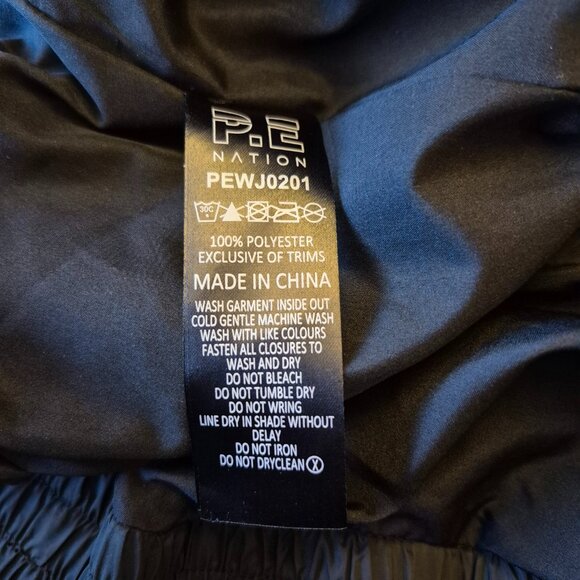 P.E Nation Race Ready Jacket Women’s S Half Lace Up Pull Over Hood Windbreaker - Picture 12 of 16